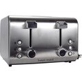 Coffee Pro Toaster, 4-Slice, 12-7/10"x12-1/2"x9", Stainless Steel CFPOG8590